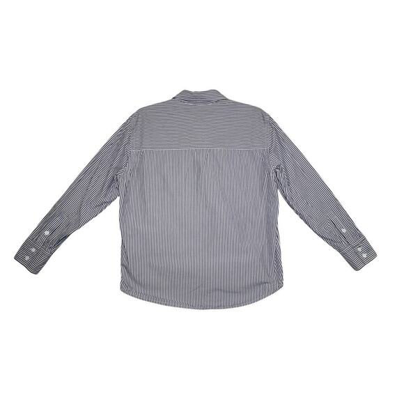 Reformation Striped Cotton Button-Up Shirt – Size XS - Picture 5 of 8